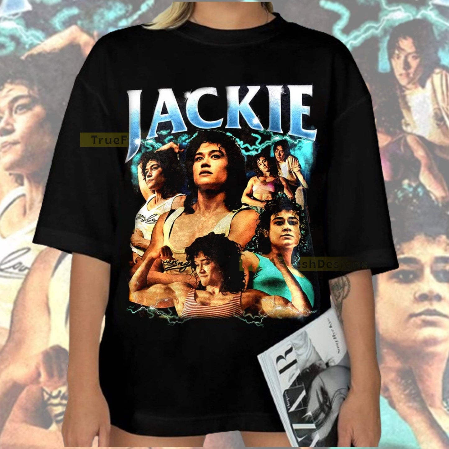 Vintage Jackies Shirt Katie O'brian Love Lies Unisex Fan Tee