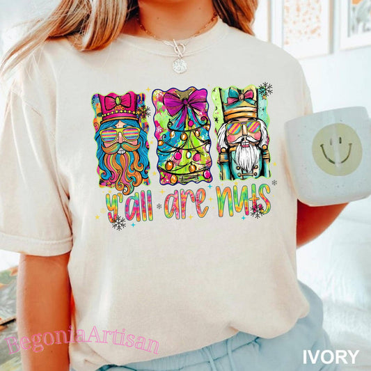Festive Holiday Graphic Tee Collection