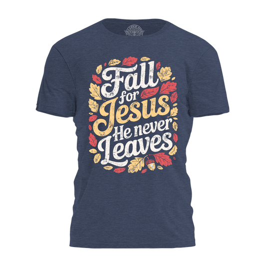 Fall For Jesus Tee - 4060