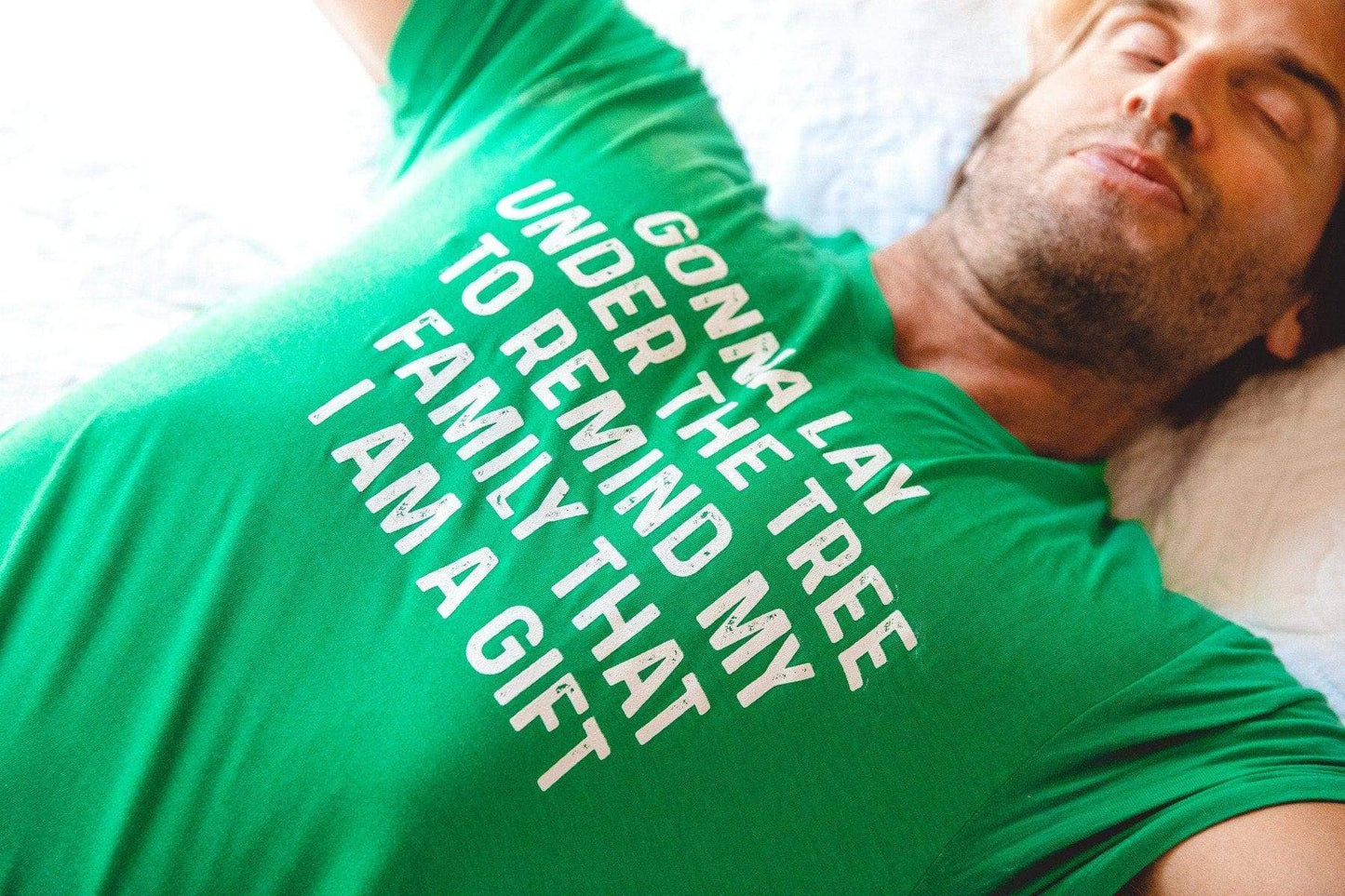 I Am A Gift Funny Christmas T Shirt For Men Novelty Mens Shirts