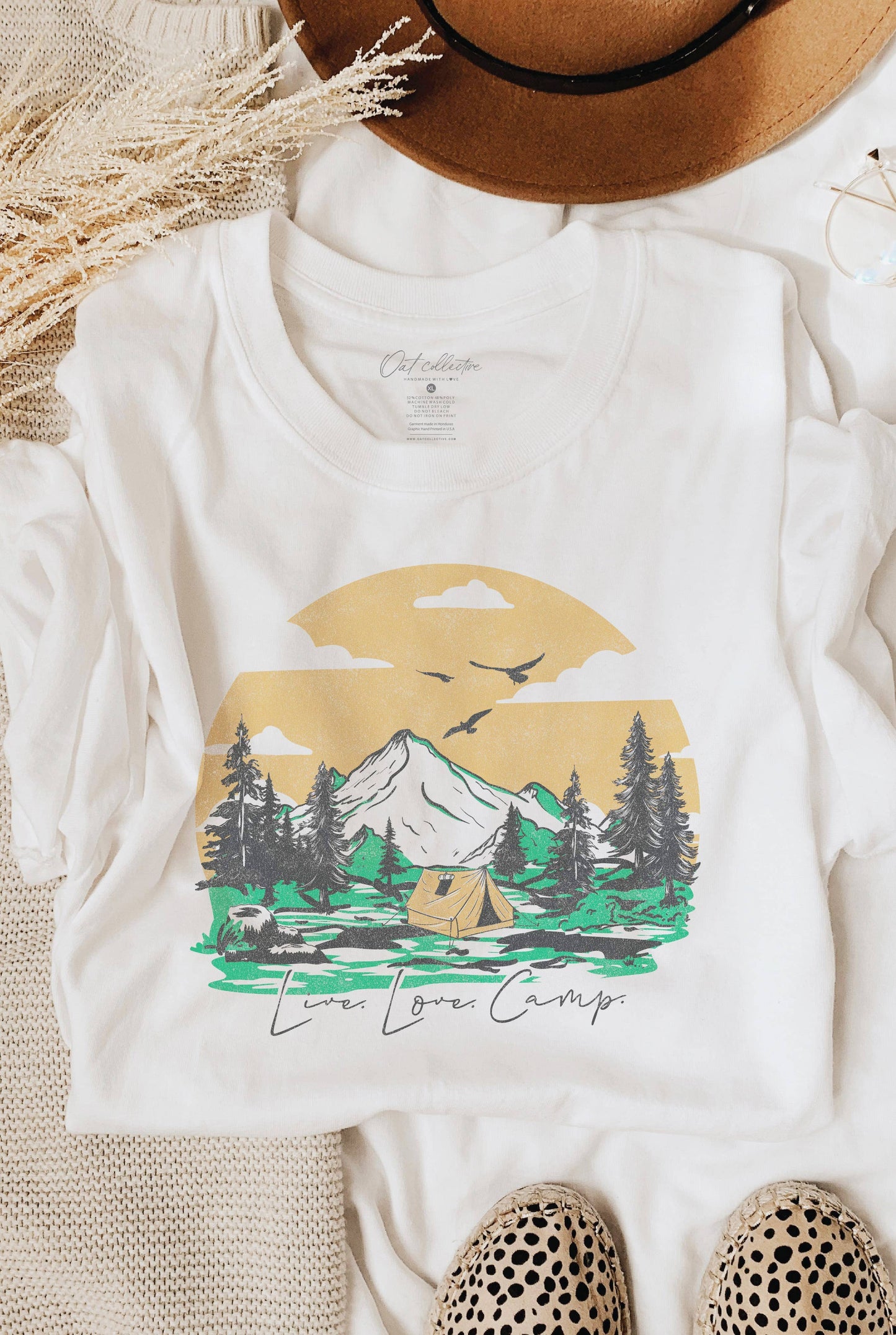 Live Love Camp  Graphic T-Shirt
