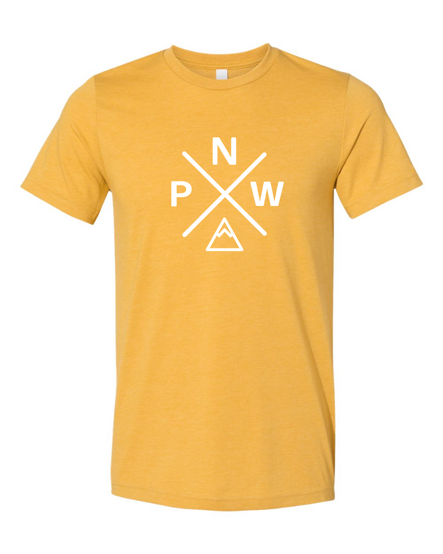 Pnw X T-Shirt Heather Yellow