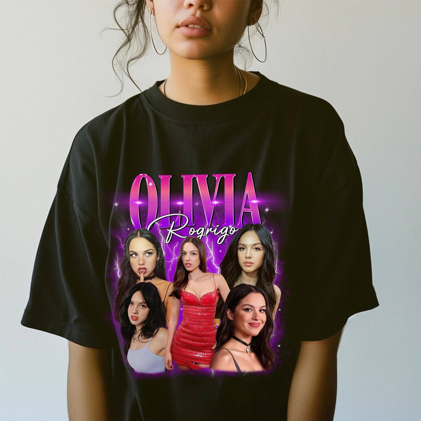 Olivia Rodrigo Unisex Heavy Cotton Fan Merch T-Shirt