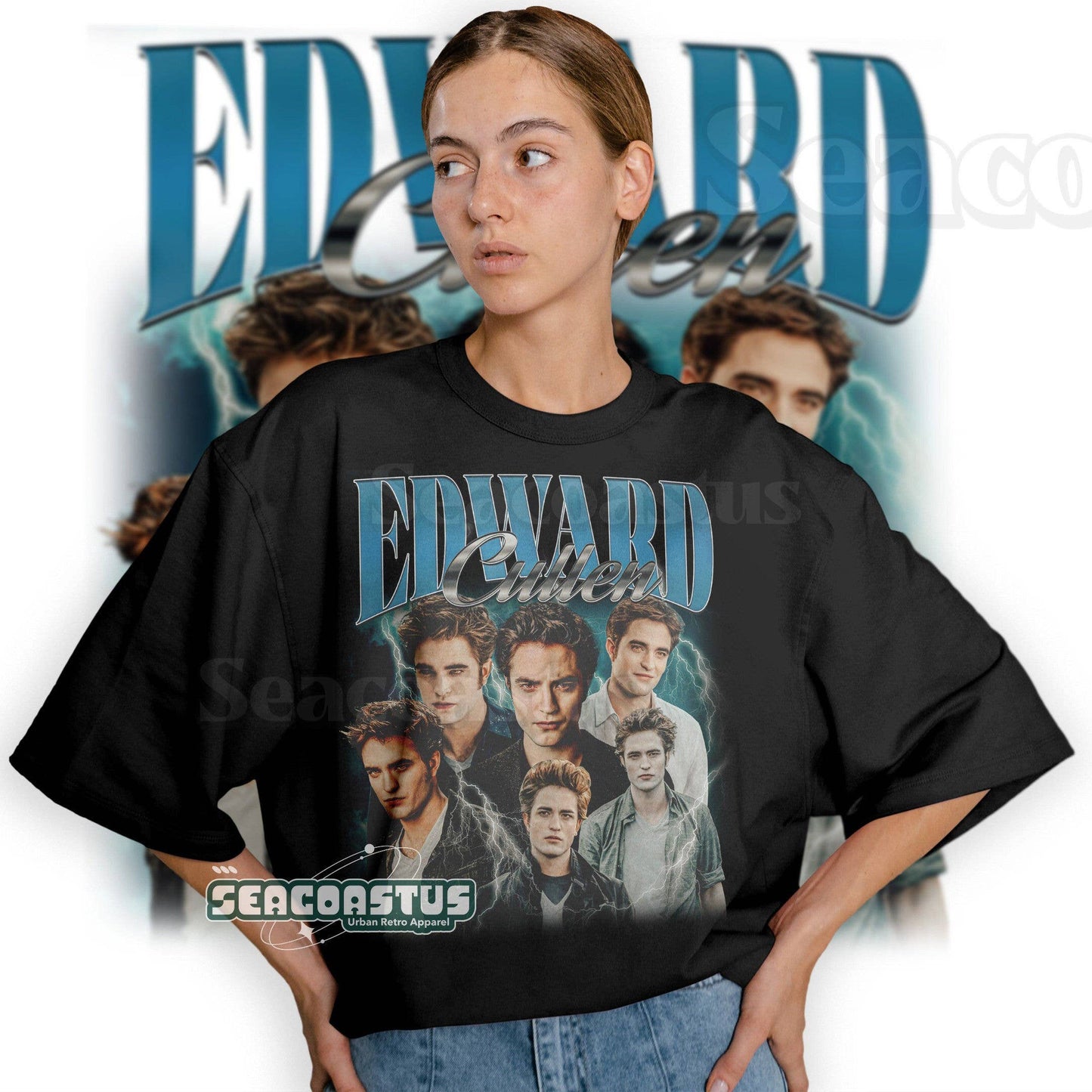 Limited Edward Cullen Vintage Graphic Unisex T-Shirt