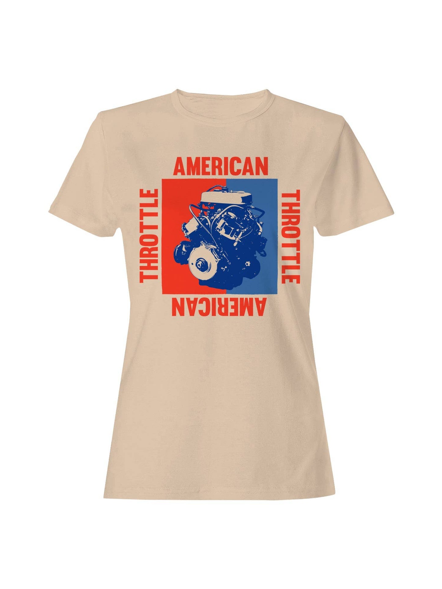 American Throttle Engine Art Women's T-Shirt