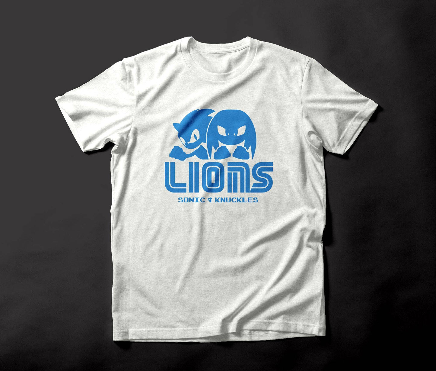 Lions Sonic & Knuckles Graphic Tee For Retro Fans
