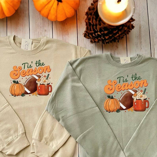 Tis the Season Fall Sweatshirt | Football Sweatshirt