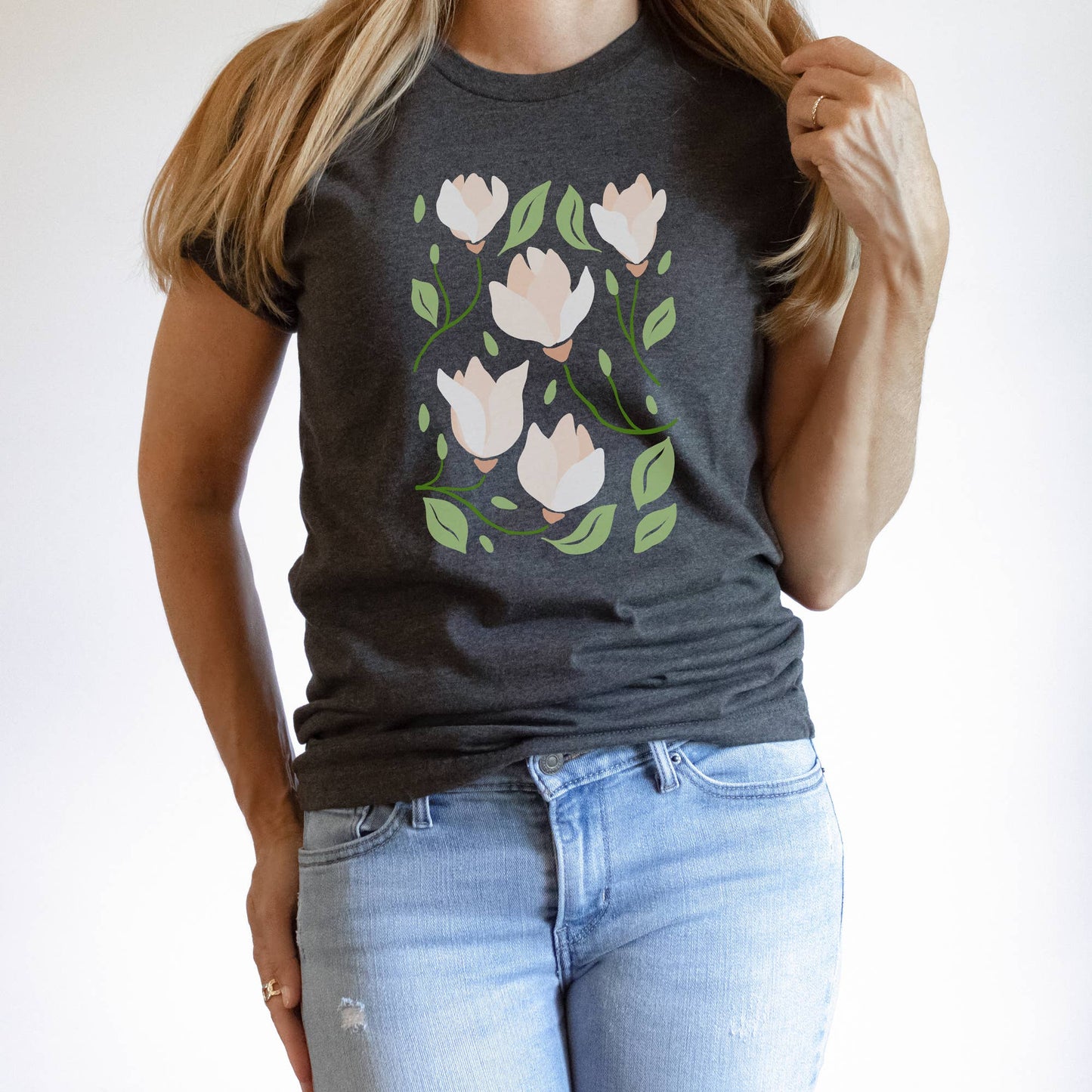 Magnolia Tee | Floral | Sizes XS-2XL