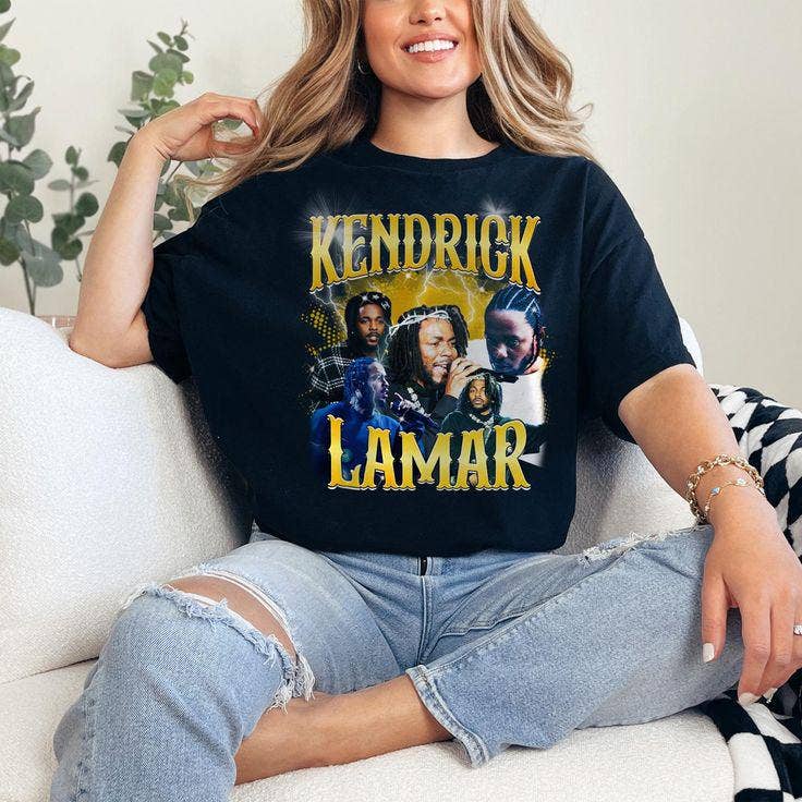 Vintage Kendrick Lamar 90s Rap Graphic Tee