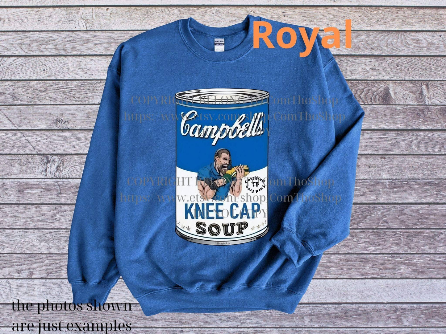 Dan Campbell Kneecap Soup Football Graphic Tee