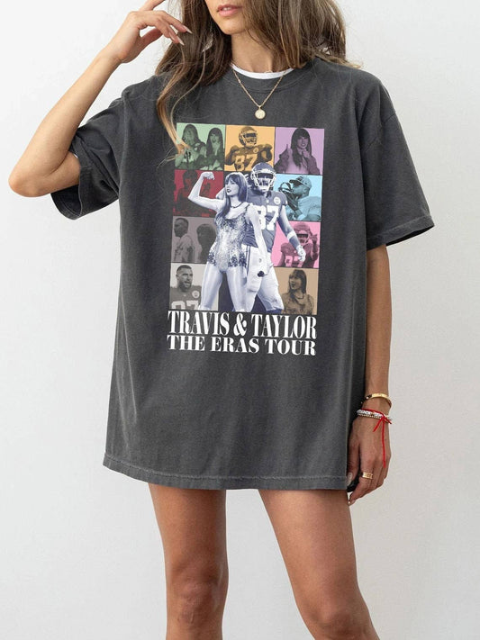 Travis Kelce Swiftie Eras Tour Shirt American Football Fan T