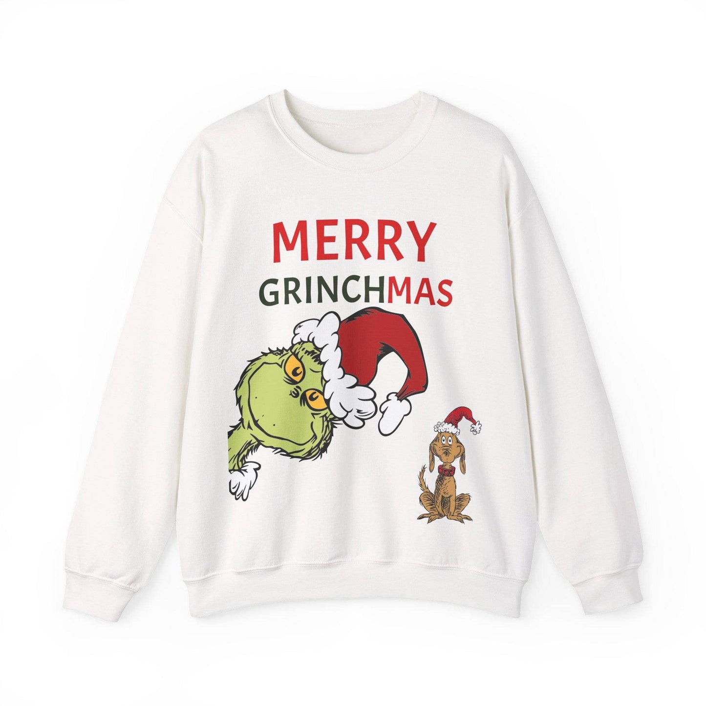 Grinch Christmas Crewneck Sweater
