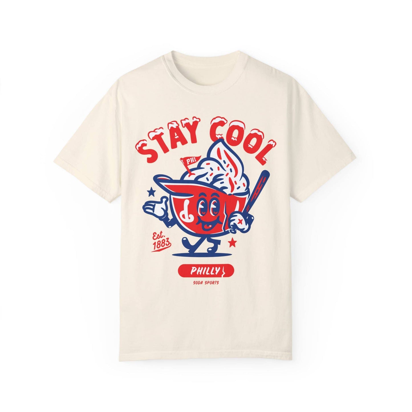 Philadelphia Phillies Stay Cool Unisex Tee - Official Gear