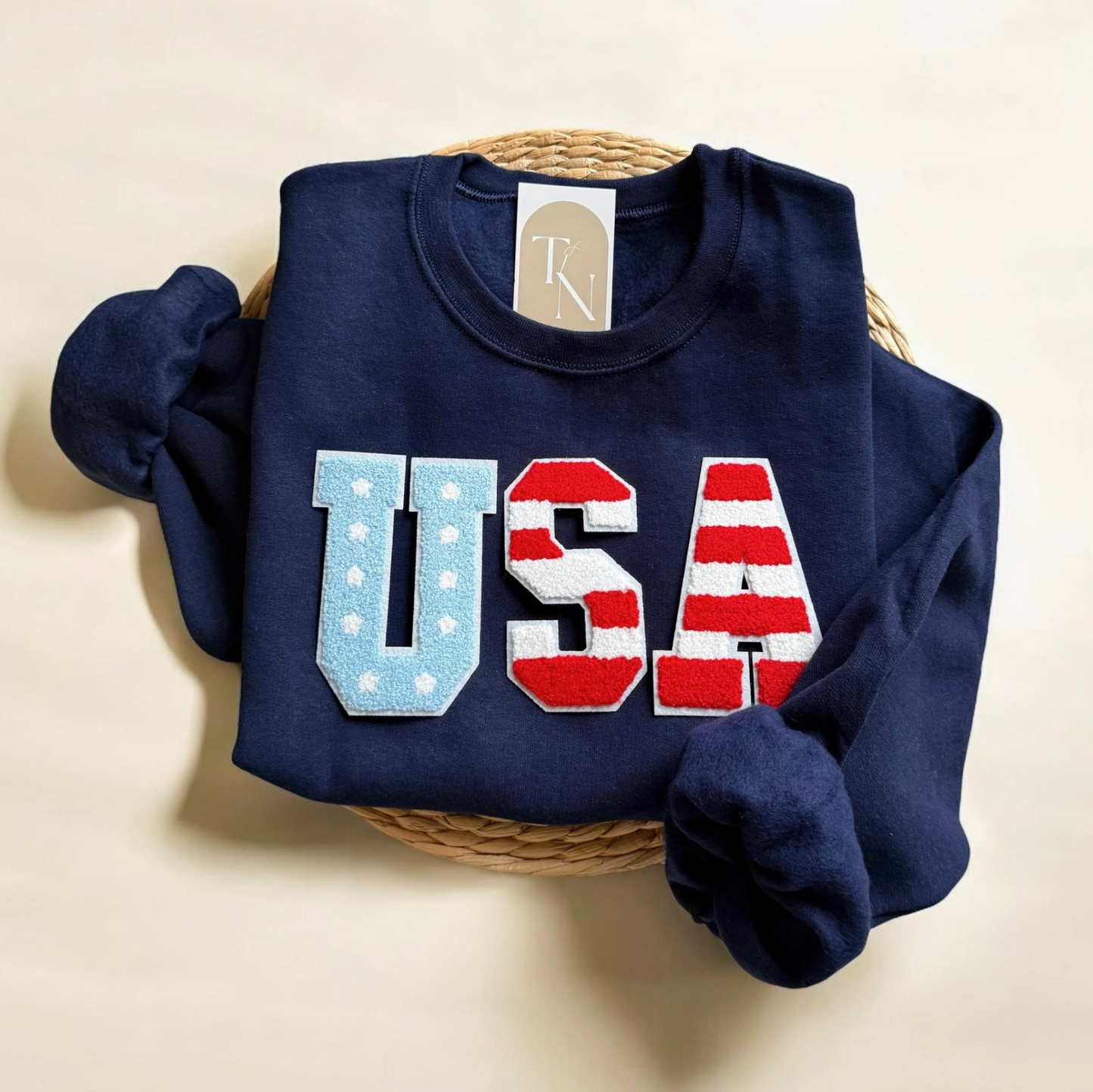 Youth 4th of July USA Sweatshirt, Kids 4th of July Clothes