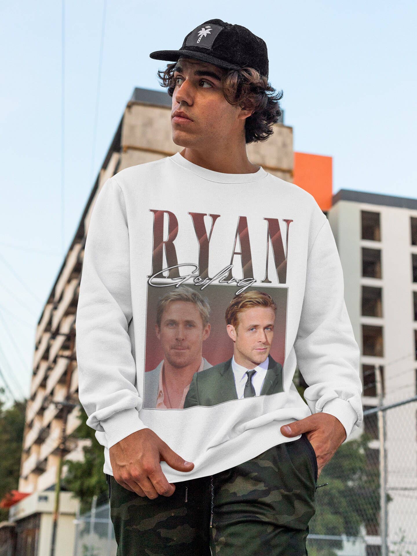 Ryan Gosling Vintage Sweatshirt - the Notebook Fan Merch Swe