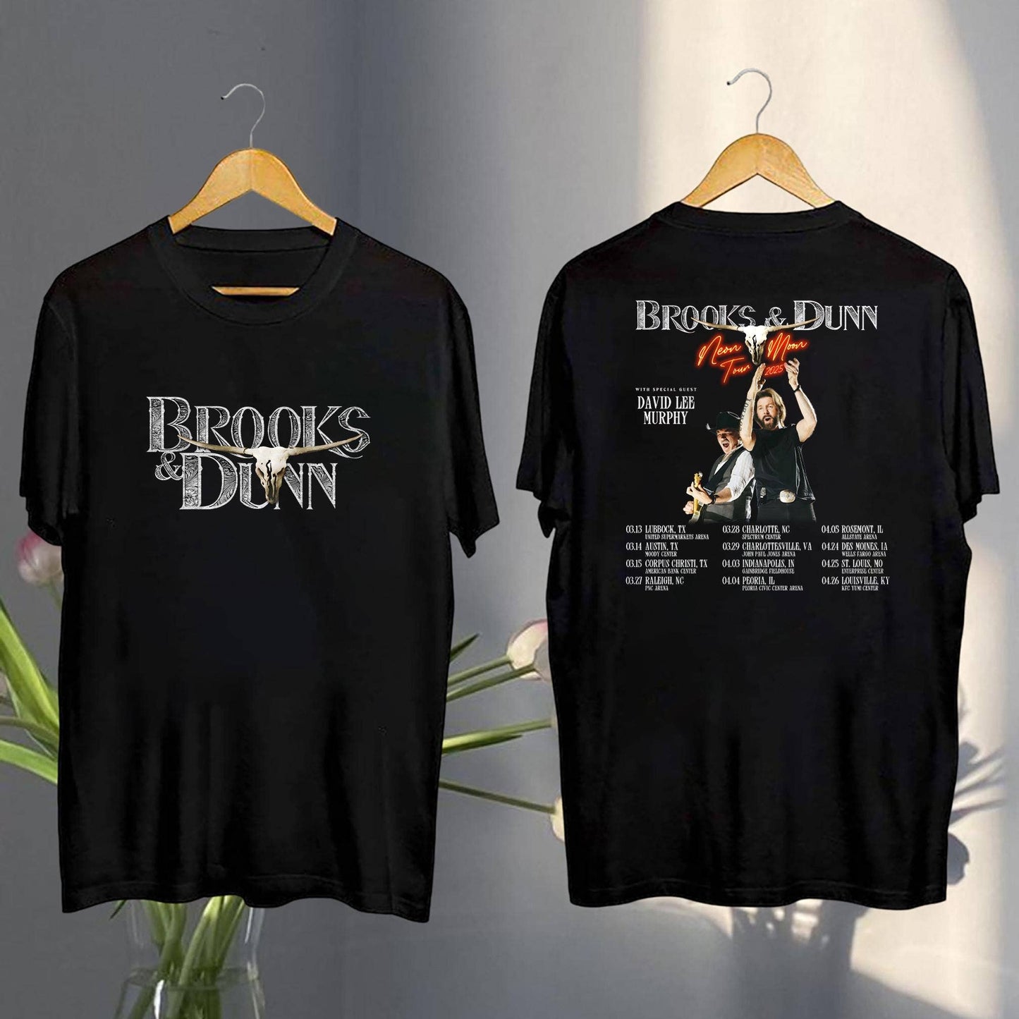 Brooks & Dunn Neon Moon Tour Shirt - Country Music Fan Tee