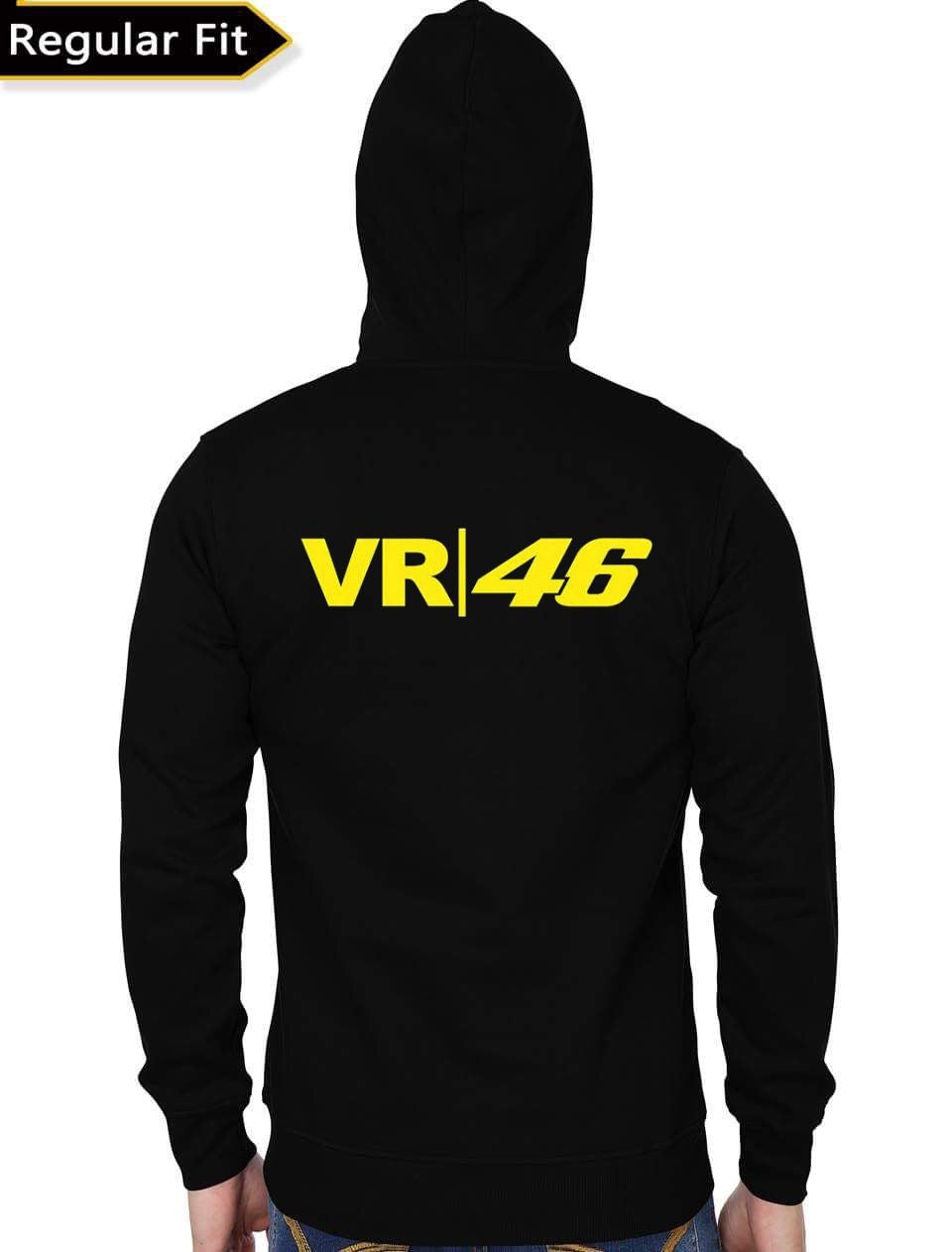 VR 46 Black Hoodie