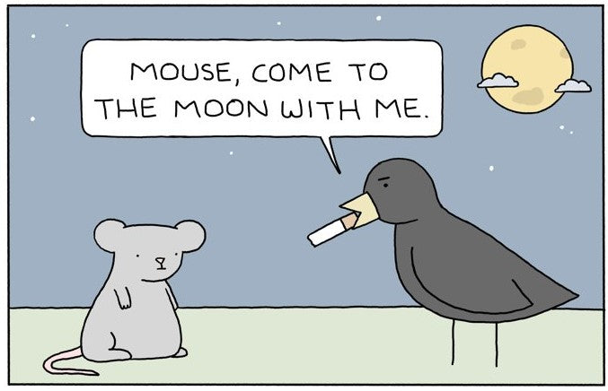 Mouse Come To The Moon With Me T-Shirt