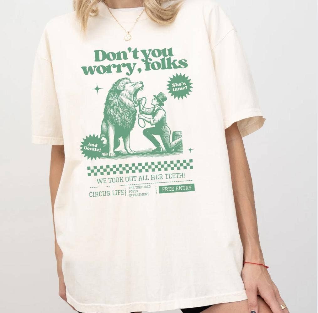 Who's Afraid of Little Old Me Tortured Poets Vintage Tee