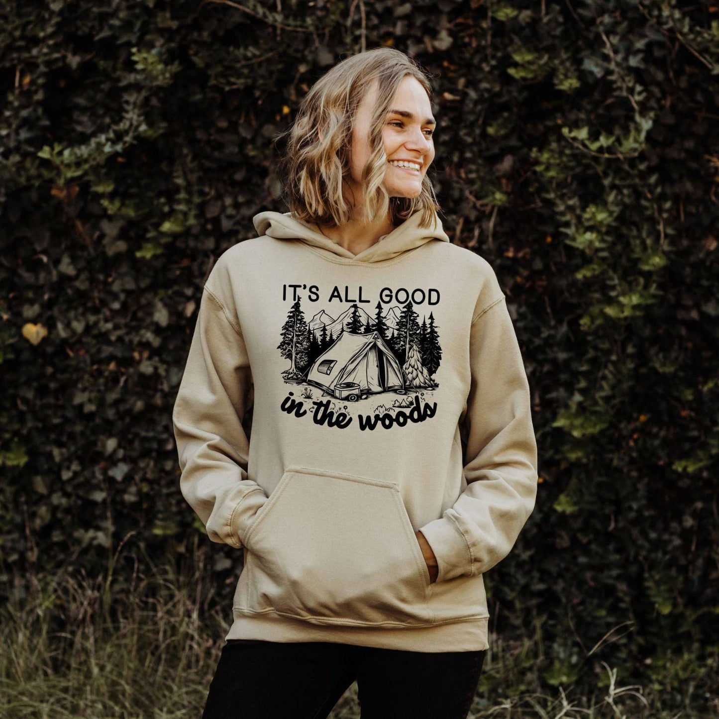 All Good in the Woods Crewneck Sweatshirt Hoodie 278