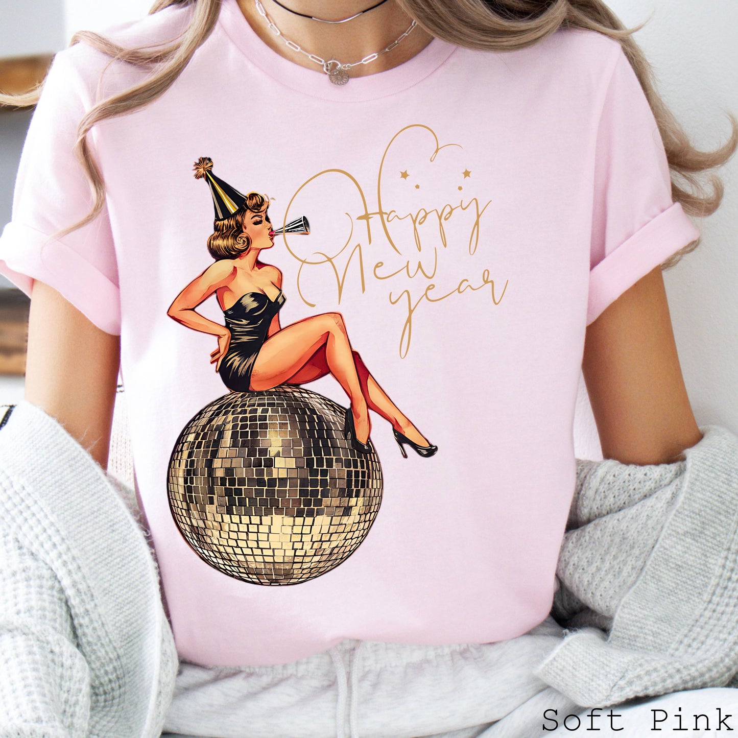 Happy New Year Graphic Shirt | Bella Canvas