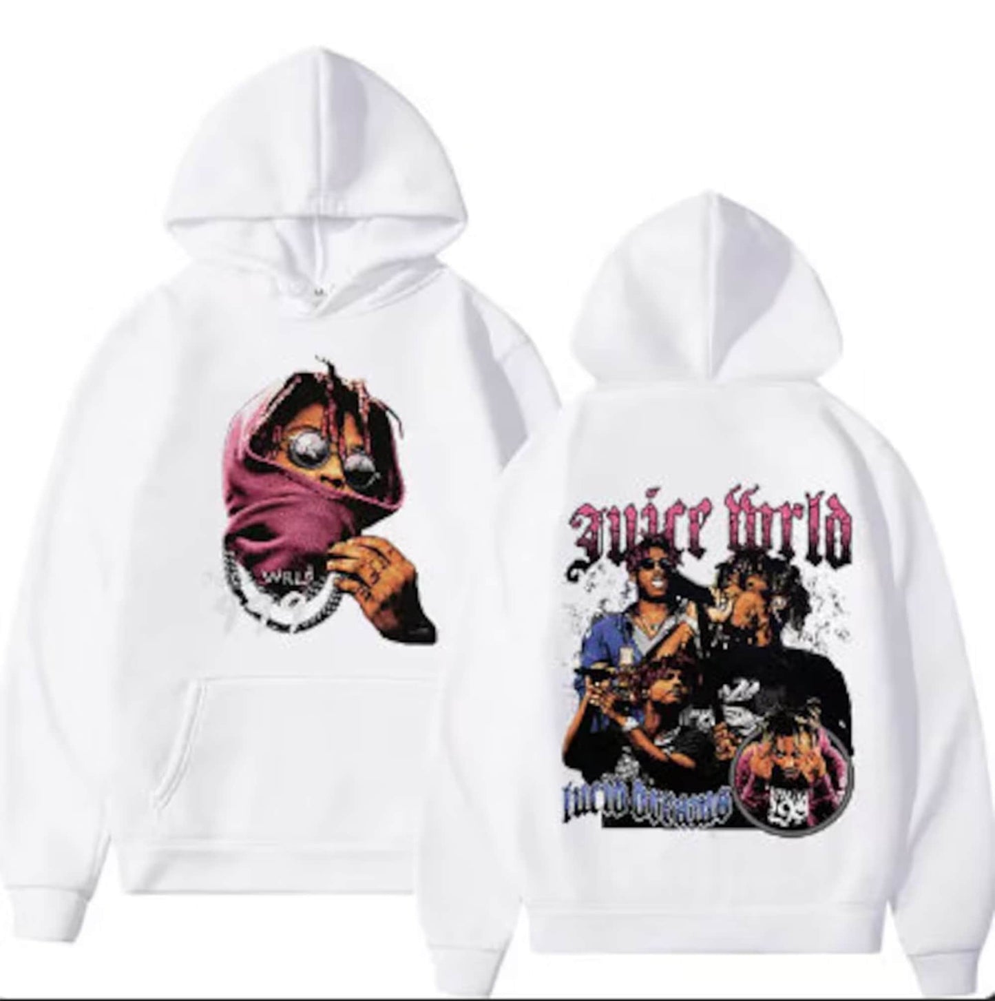 Juice Wrld Tribute Vintage Rare Hoodie Collection