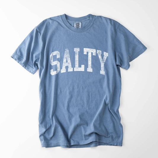 Salty Garment Dyed Comfort Colors Beach Tee