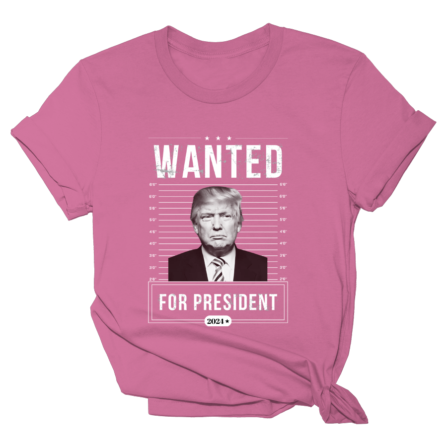 Wanted For President - Womens Tee