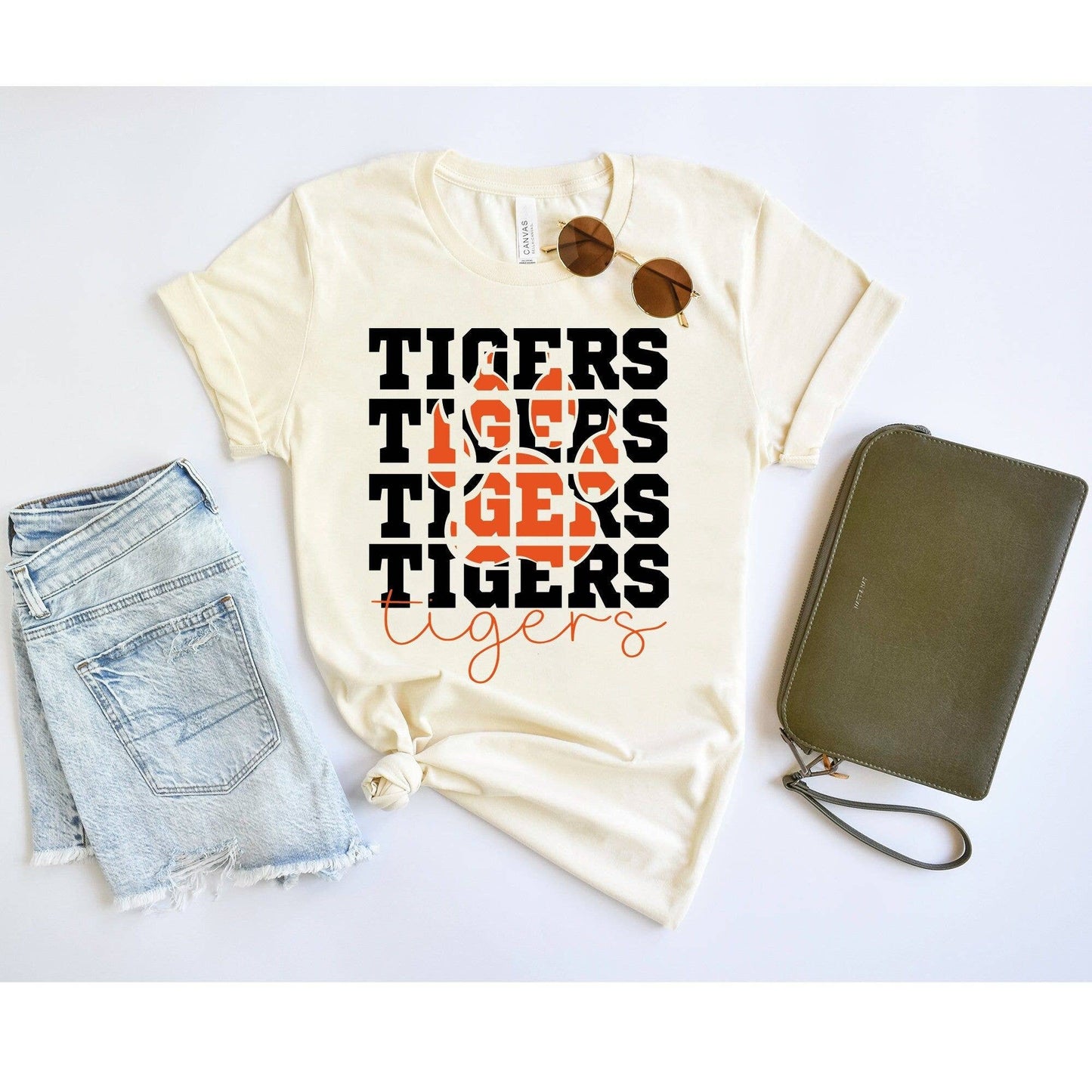 Tiger Pride School Sports Team Game Day Mascot Shirt