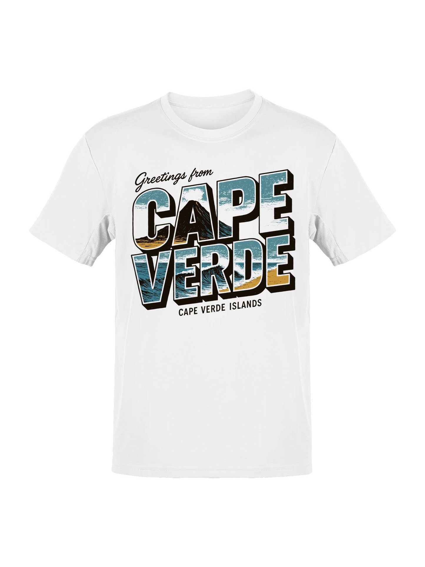 Cape Verde Adventure Greetings Men's T-Shirt