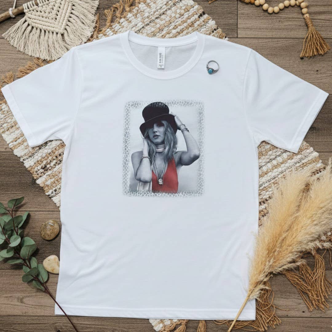 Retro Stevie Badass Rock and Roll Vintage Graphic Tee