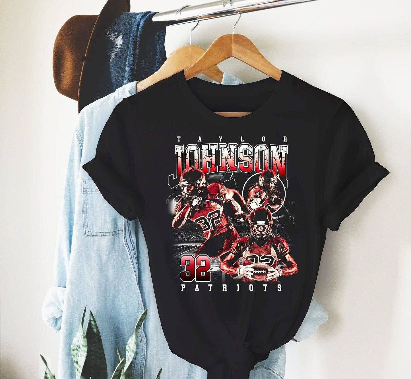 Sports Player Team Name Logo Shirt - Official Merchandise