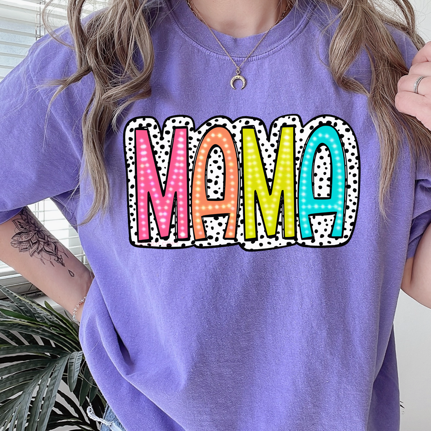 Mama  Comfort Color Graphic Tee