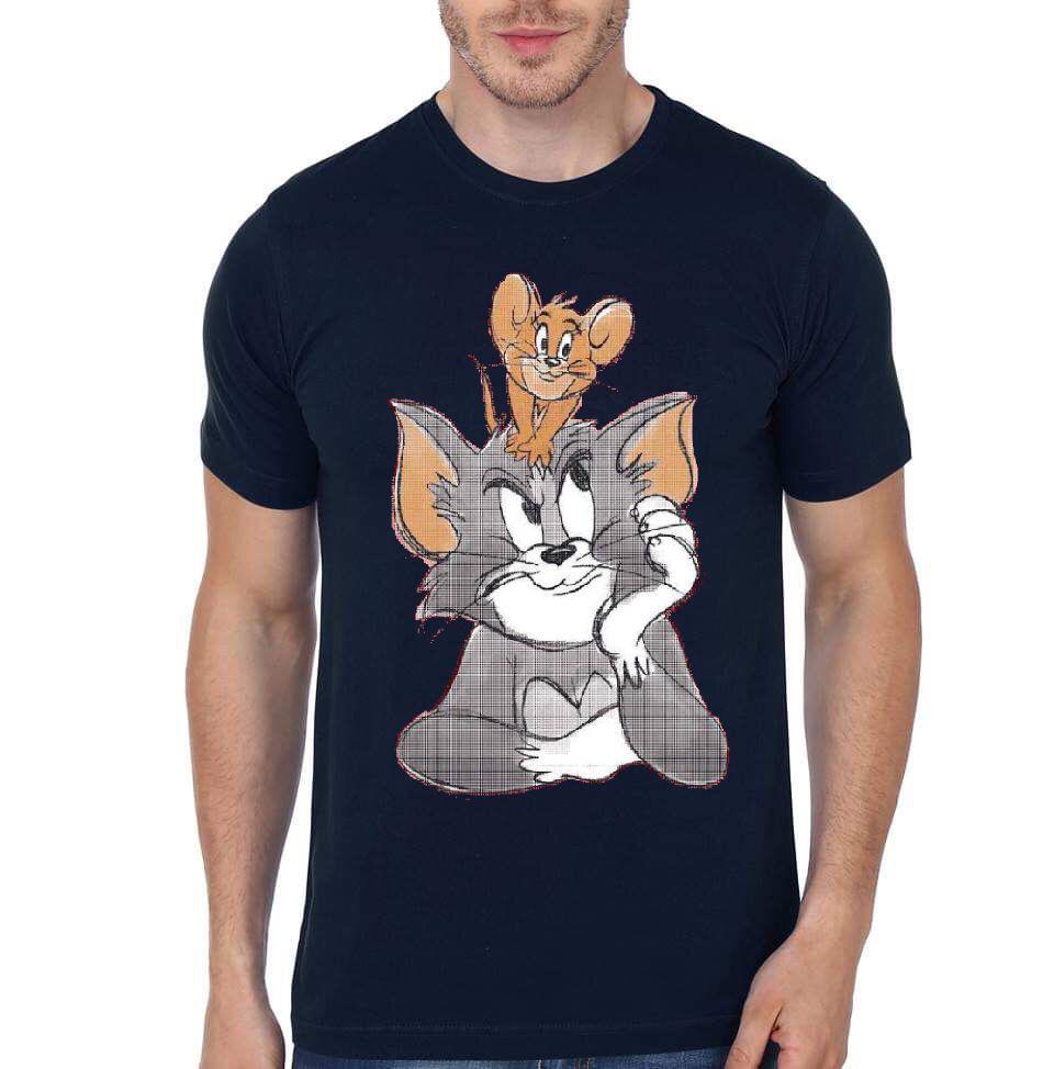 Tom and Jerry Half Sleeve T-Shirt