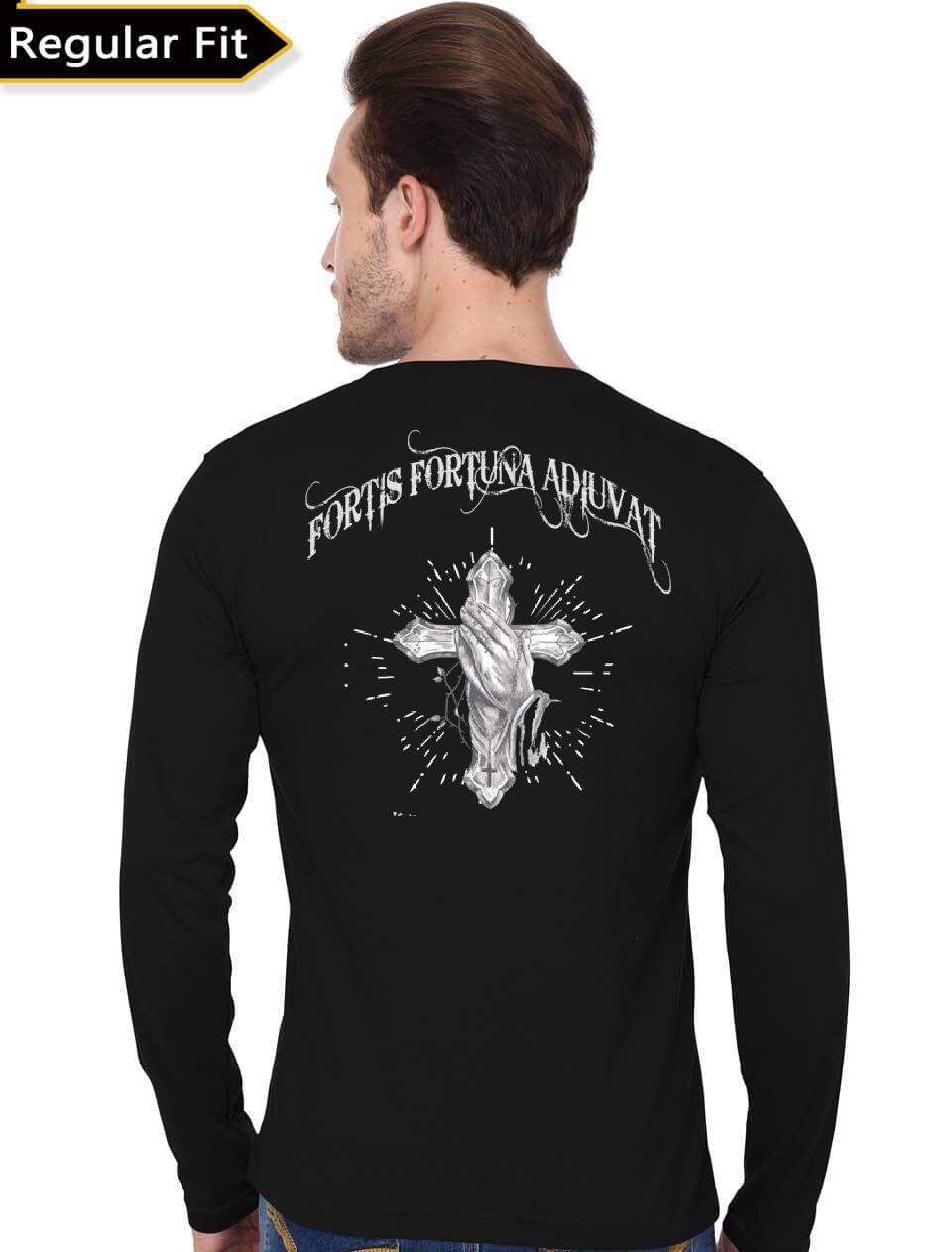 John Wick Full Sleeve Black T-Shirt