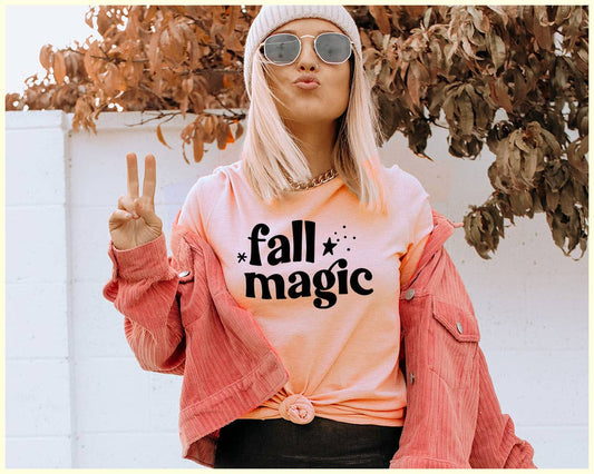 Fall Magic - Fall Pumpkin Thanksgiving Shirt