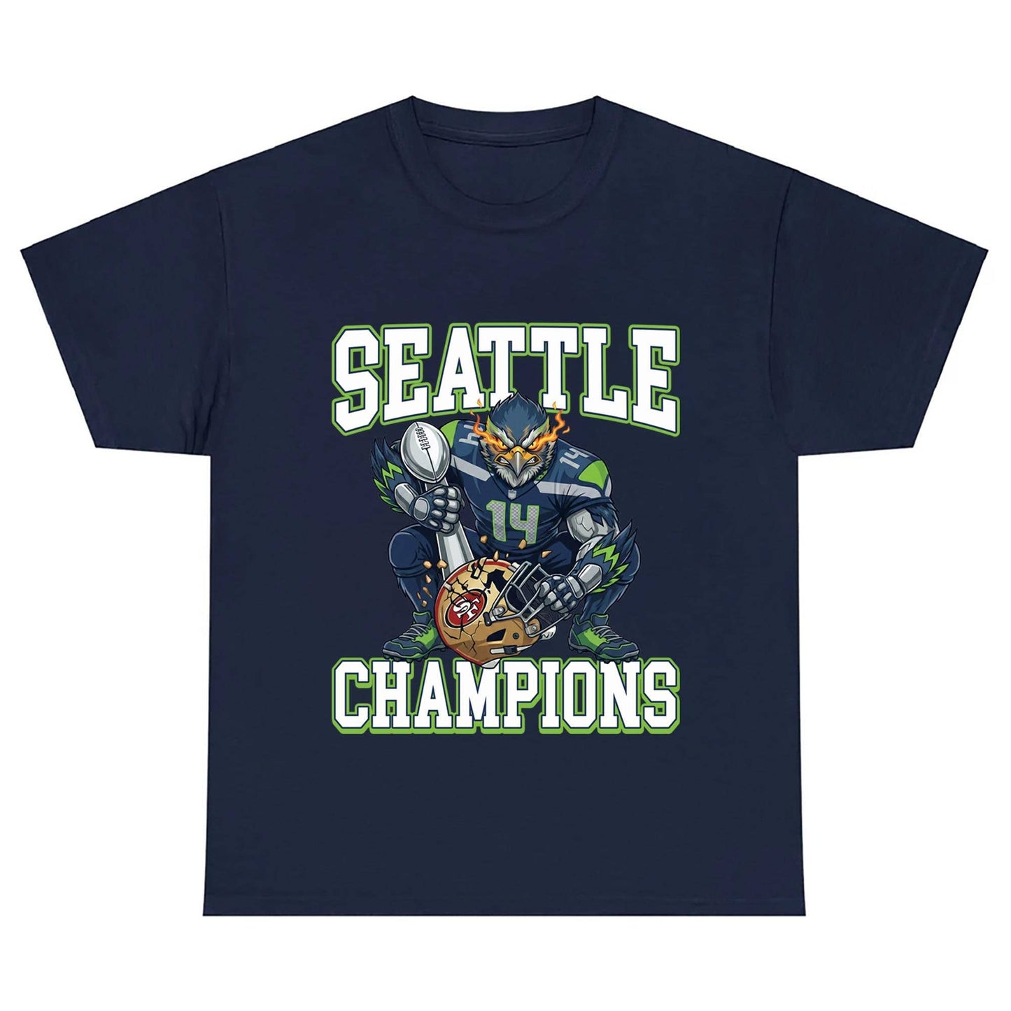 Seattle Football Champions Shirt, Fan Gift, Game Day
