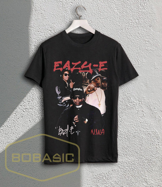 Eazy-E T-Shirt - Vintage N.W.A Hip Hop Rap Retro Tee