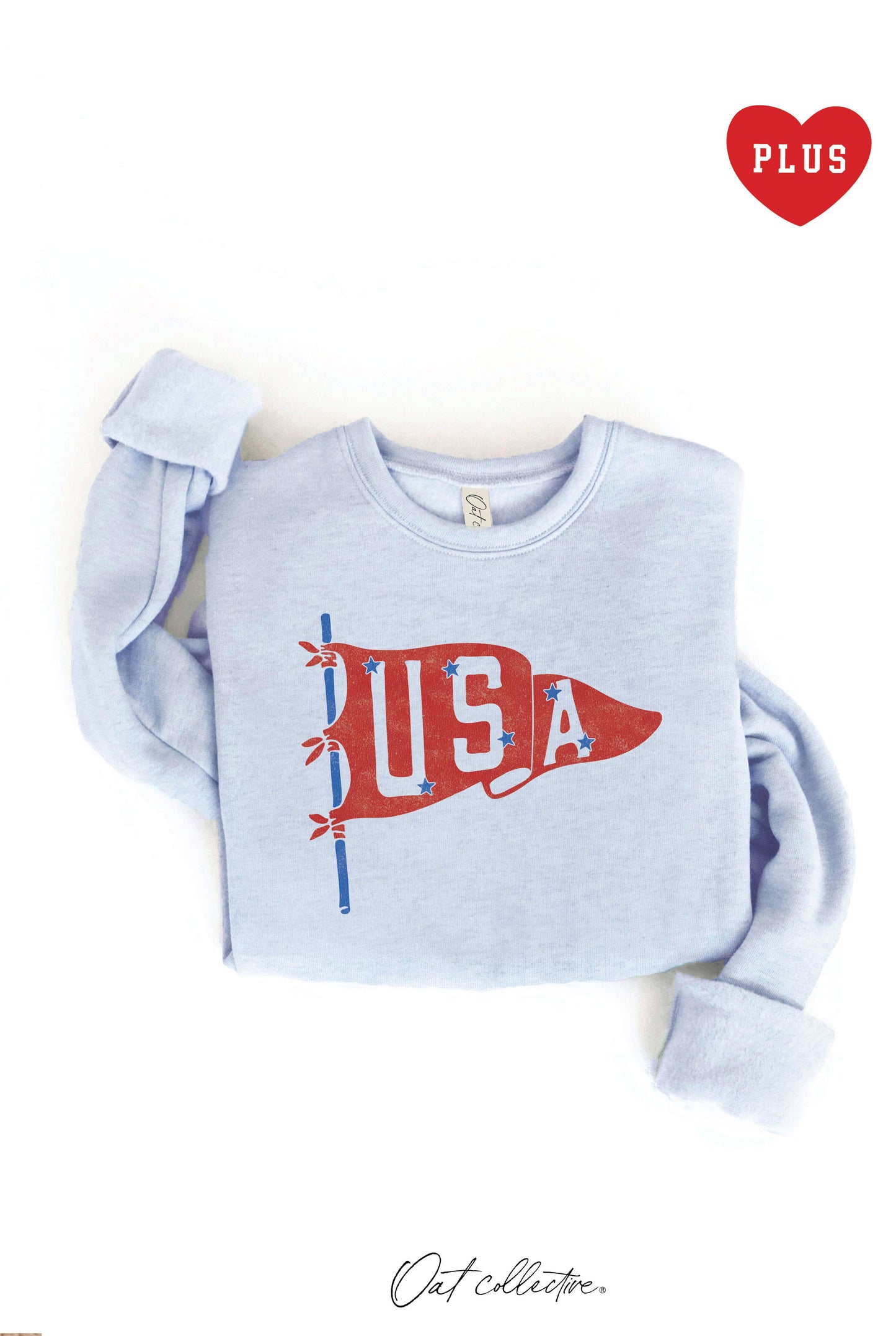 USA Pennant Plus Graphic Sweatshirt