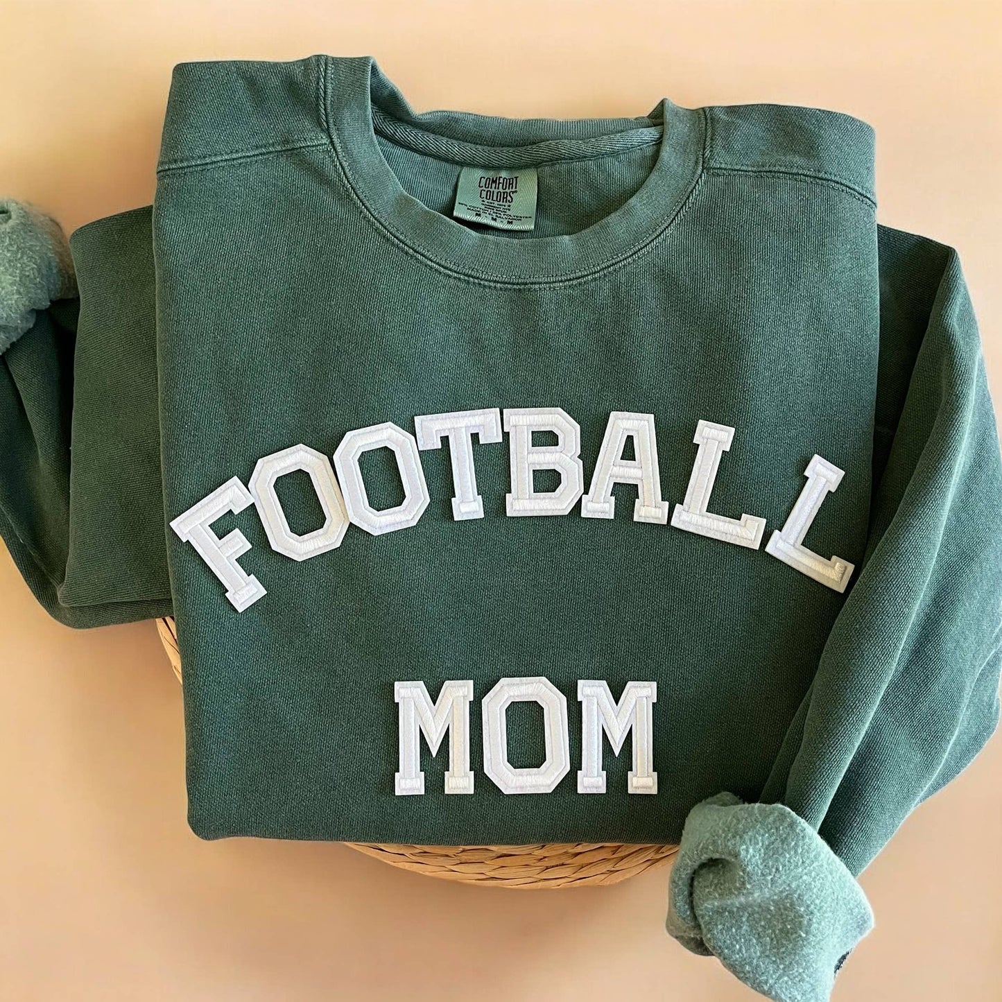 Comfort Colors® Football Mom Sweatshirt, Football Apparel