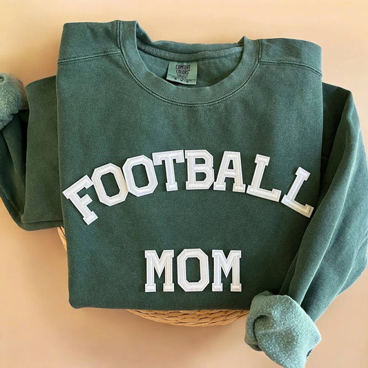 Comfort Colors® Football Mom Sweatshirt, Football Apparel