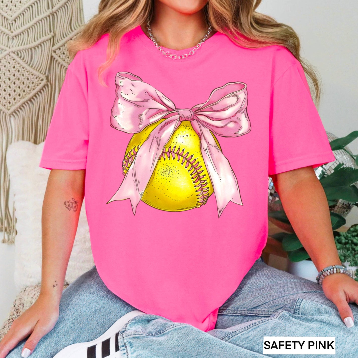 Coquette Softball Graphic Shirt | Gameday Shirt | Gildan