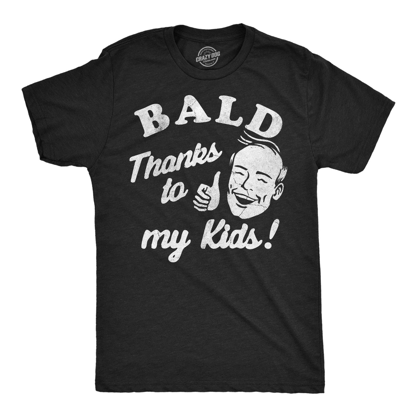 Bald Thanks To My Kids Men's T Shirt