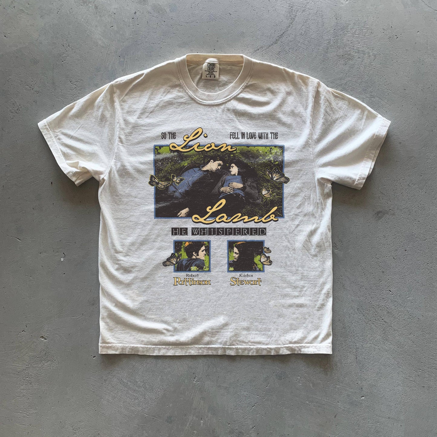 Bella and Edward Vintage Twilight Movie Shirt