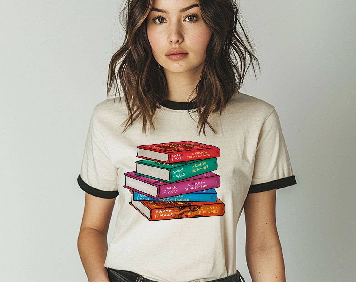 A Court of Thorn and Roses - Acotar Inspired Book Ringer Tee