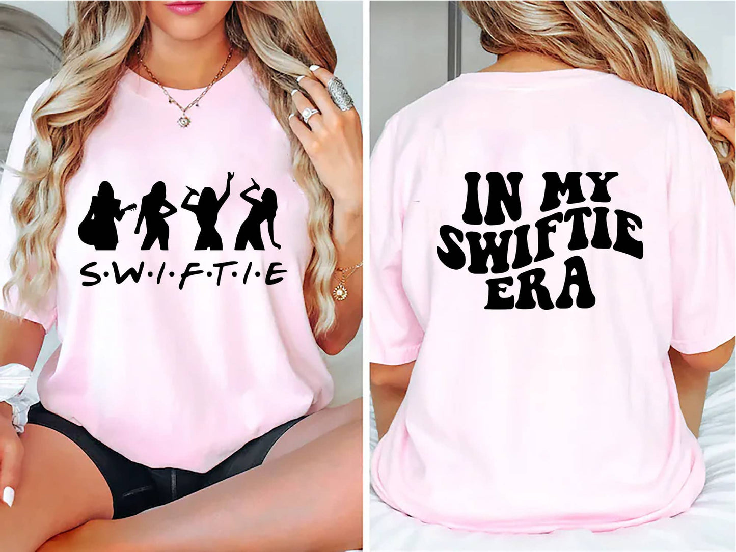 In My Swiftie Era T-Shirt with Silhouette Graphics