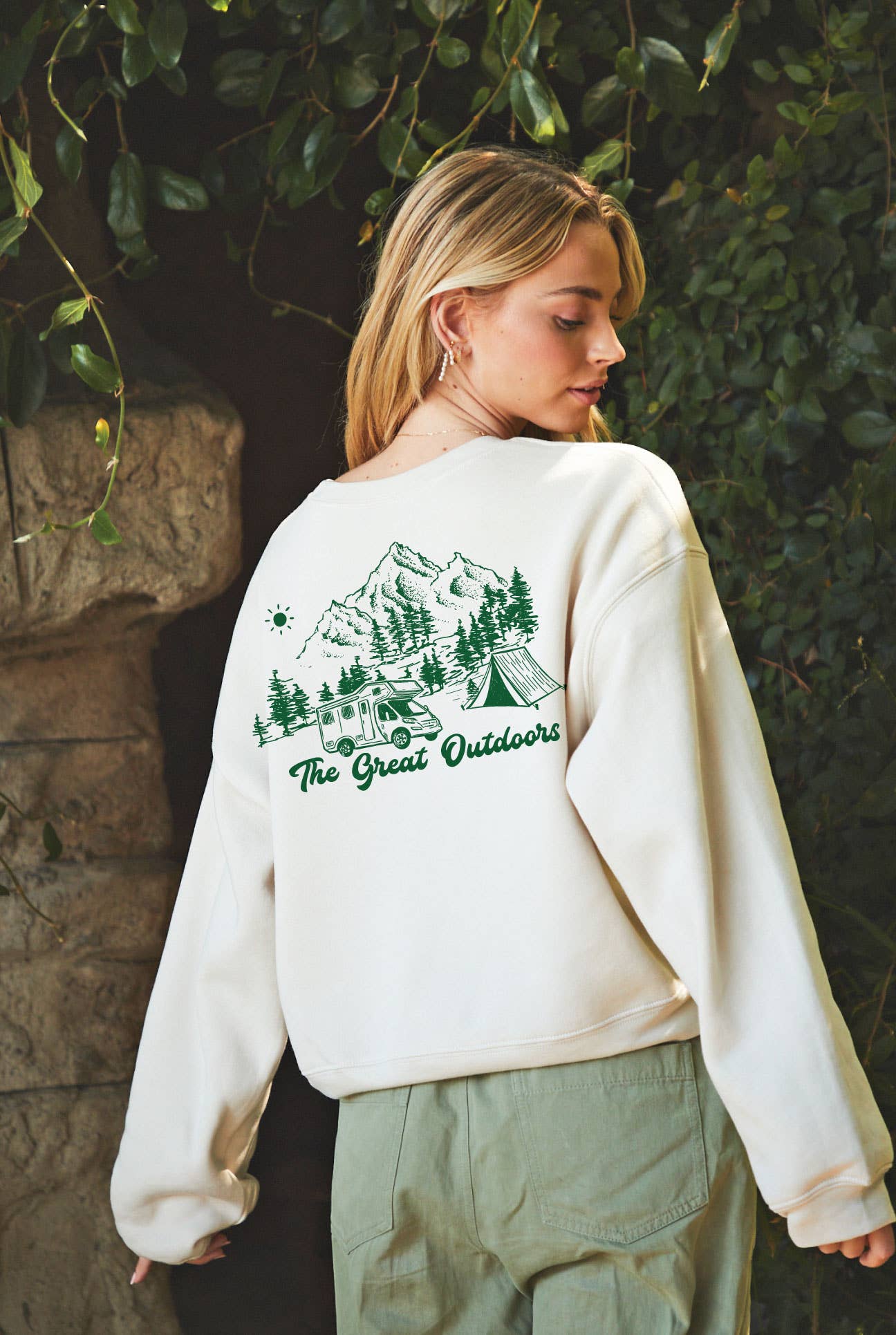 Happy Camper Mid Graphic Sweatshirt