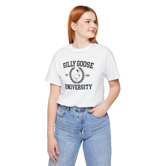Silly Goose University Sweatshirt, Funny Silly Goose University Hoodie, Funny Silly Goose Women Outfit, Sarcastic Men Clothing, Funny Gifts