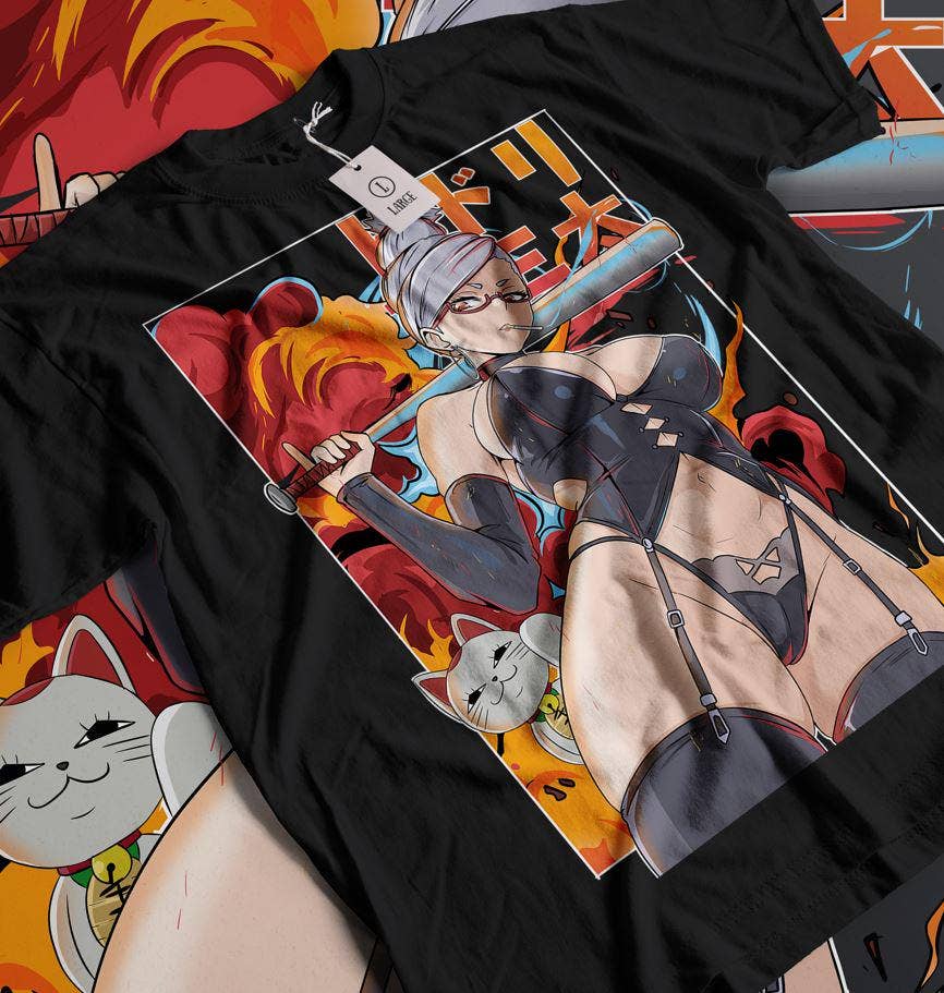 Vintage Anime Manga Graphic Tee Unisex