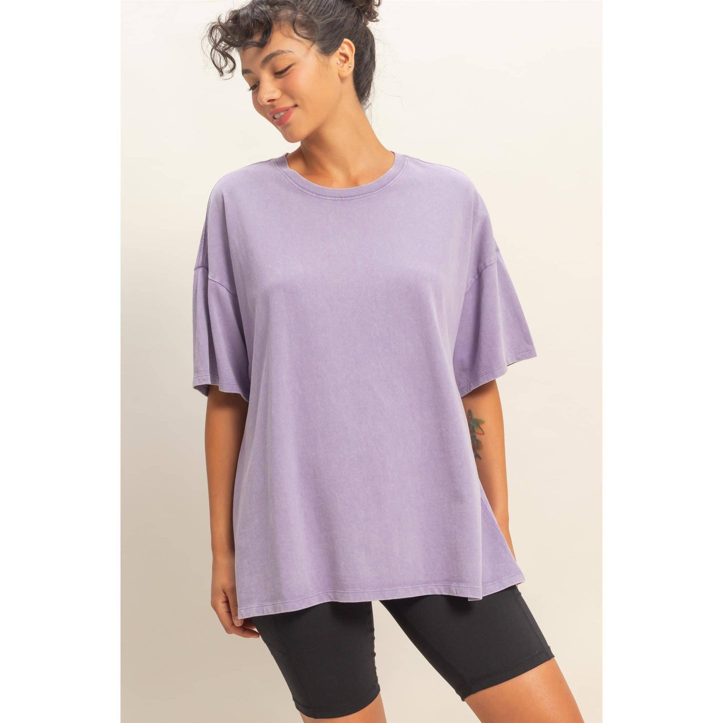 Oversized Mineral Wash T-Shirt
